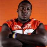 With those guns, Russell Okung better be able to push some defensive ends around.
